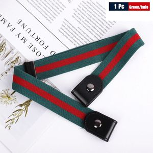 Geen Gesp Show Riem Voor Mannen Gesp Gratis Stretch Riem Voor Jeans Broek, Geen Gedoe Taille Riem