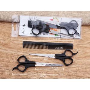 3 Pc Haar Schaar Blikscharen Salon Professionele Kapper Haar Knippen Nagelschaar Hairdressing Set Styling Tool Kappers Kam