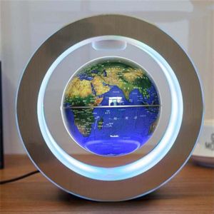 Dishykooker 4 Inch Ronde Led Drijvende Globe Magnetische Levitatie Licht Voor Thuis Desktop Decor 10.5Cm
