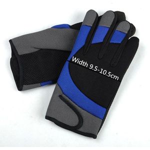 Nylon + Wollen Mannen Vissen/Rijden Handschoenen Volledige Vinger Antislip Sport Handschoenen Winddicht Outdoor Mitten