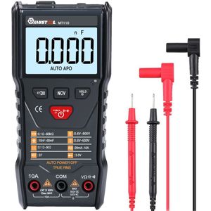 MUSTOOL MT110 Auto Maatregel Multimeter True RMS Digitale 6000 Counts Multimeter + DC800V + Data Hold + Backlight + NCV /Super Heldere