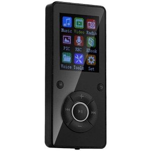 Bluetooth Mp3 Speler Media Fm Radio Recorder Hifi Sport Muziek Speakers E-book Opname 250Mah Batterij Antislip Speler