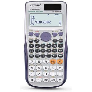 Wetenschappelijke Rekenmachine 417 Functies Solar & button batterij Power Calculadora Cientifica Student Examen Rekenmachine FX-991es Plus