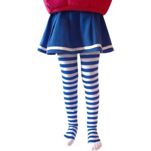 D55E Halloween Cosplay Kinderen Streep Panty Kousen Baby Jongens Meisjes Kostuums