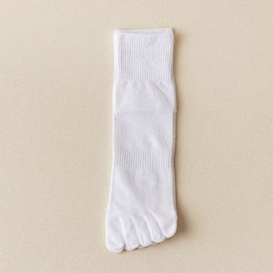 Lente Katoenen Sokken Voor Vrouwen Mannen Vijf Vinger Sok Japanse Stijl Effen Kleur Zwart Blauw Groen Sport Sokken 6 Paren/partij