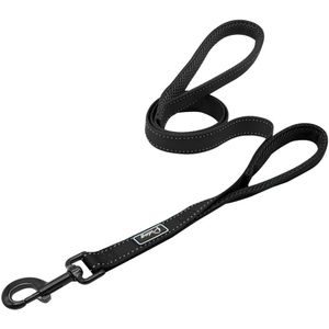 2 handgrepen Nylon Hondenriem Reflecterende Hond Lopen Riemen Dubbele Handgrepen Huisdier Training Leads Voor Medium Grote Honden