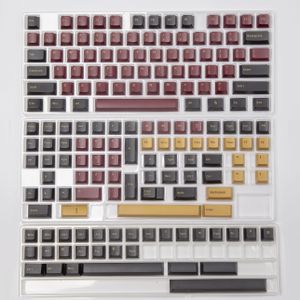 168 Keys Pbt Double Shot Cherry Profiel Rode Samurai Keycap Voor Gmmk Pro NJ68 Mx Schakelaar Mechanische Gaming Toetsenbord