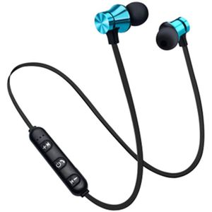 5.0 Bluetooth Sport Oortelefoon Draadloze Hifi Headset Hd Stereo Hoofdtelefoon Nekband Portable Mini Oordopjes Met Microfoon Voor Mobiele Telefoon