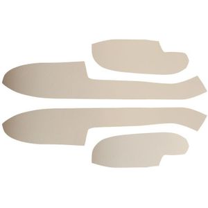 Voor Ford Focus 2005 2006 2007 4 Stuks Microfiber Lederen Auto Interieur Deurklink Armsteun/Deuren Panel Cover inner Trim