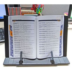 Boek Stand Frame Desk Lezen Houder Met 7 Tilt Verstelbare Groeven Boekensteunen Recept Plank Vouwen Houder Organizer