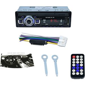 Auto Mp3 Speler Auto Sd Kaartlezer Usb Met Bluetooth Fm Tuner Aux In Afstandsbediening Rk-522