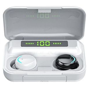 Tws Bluetooth 5.0 Koptelefoon 2200Mah Opladen Doos Draadloze Hoofdtelefoon 9D Stereo Sport Waterdichte Oordopjes Headsets Met Microfoon