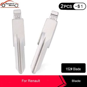 Keyecu 10 Stks/partij Keydiy Universele Afstandsbedieningen Flip Blade 152 # Voor Renault