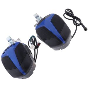 Stereo Speaker Waterdicht Motorfiets Stuur Audio Versterker Systeem Voor Fm MP3 Usb Tf