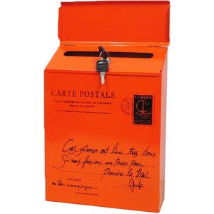 Retro Amerikaanse Pastorale Wandmontage Mailbox Mode Emmer Krant Dozen Brievenbus Metalen Brief Post Mailbox Tuin Decoratie