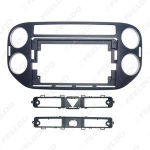Feeldo Auto Stereo Audio 2Din Fascia Frame Adapter Voor Volkswagen Tiguan 9 &quot;Big Screen Dvd Fitting Panel Frame Installatie kit