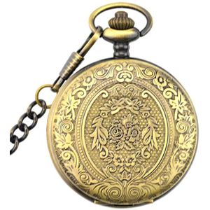 Vrouwen Mannen Quartz Zakhorloge Ketting Ronde Hollow Hanger Gesneden Vintage Unisex Zakhorloge Reloj De Bolsillo