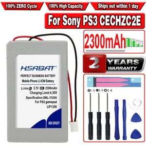 Hsabat 2300 Mah LIP1359 Batterij Voor Sony PS3 CECHZC2E Dualshock 3 Draadloze Controller Bluetooth Controller