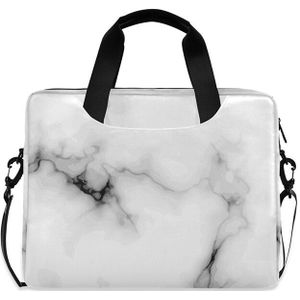 Reizen Laptop Tas 14 15.6 16 Inch Waterdichte Notebook Case Schoudertas Voor Macbook Air Pro Marbling Handtas Aktetas