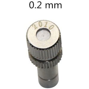 50 Pcs 8mm Anti-drip Met Filter Slip lock Quick-Connect Lage Druk Koper 0.2-0.6mm Fog Nozzles Gareden Irrigatie Sprinklers