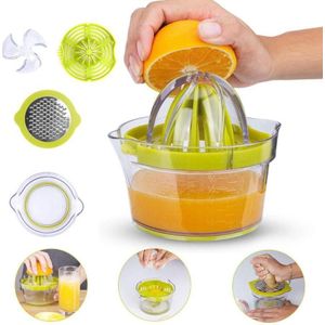 Keuken Handmatige Juicer Babyvoeding Aanvullende Tool te Bedienen Veilig Gezonde Citrus Juicer Squeezer met Maatbeker