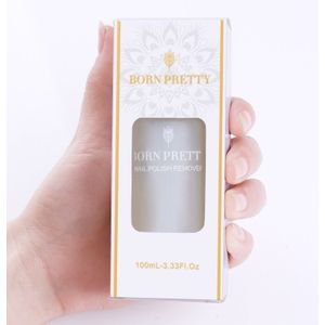 100 ml GEBOREN PRETTY Cosmetische Nail Acryl UV Gel Polish Remover Cleanser Plus Nail Brush Cleaner Manicure Beauty Tool Accessoires