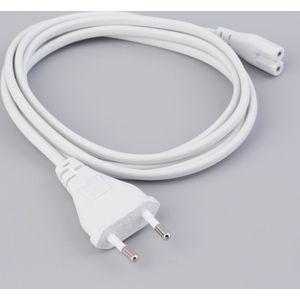 1Pcs Volex Eu Europese 2-Prong Port Netsnoer Kabel Voor Mac Mini Router Voor Apple Tv PS2 PS3 Slim Power Kabel 2M