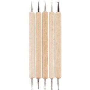 Nail Art Brush Pennen Acryl Nail Penselen UV Gel Nail Polish Schilderen Tekenen Penselen Set Strass Handvat Manicure Gereedschap Borstel