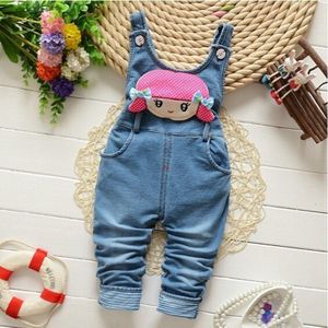 Gloednieuwe Kind Overalls Jongens Peuter Kids Jarretel Broek Casual Corduroy Baby Bib Broek Solid Pocket Knop Denim overalls