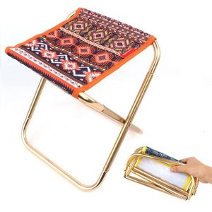 Vouwen Vissen Stoel Lichtgewicht Picknick Camping Stoel Opvouwbare Aluminium Doek Outdoor Draagbare Te Dragen Outdoor Gereedschap