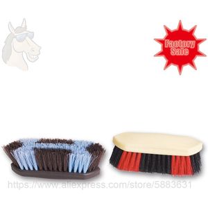 45 5014 7-3/5 ''Paard Dandy Borstel Met Dual Kleur Stijve Haren 19.5*5.5M Volwassen Slanke grooming Dandy Borstel Fabriek Directe Verkoop