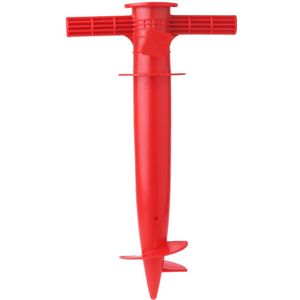 Strand Paraplu Stand Spike Plastic Pinnen Vissen Pole Parasol Base Plug Accessoires Grond Anker Verstelbare Gear Spikes