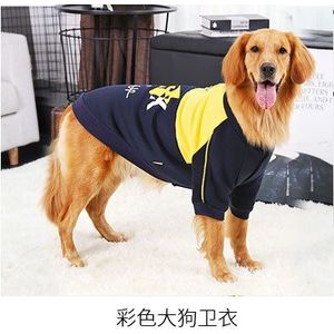 Grote Hoodie Kleding Grote Hond Jas Sweatshirt Grappige Honden Kostuums Golden Retriever Trui Sudadera Perro Pet Kleding KK60GW