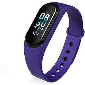 M4 Sport Fitness Stappenteller Kleur Ips Scherm Smart Armband Bloeddruk Polsband Lopen Stappenteller Smart Band Mannen Vrouwen Horloge