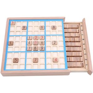 Kinderen Sudoku Schaken Beuken Internationale Checkers Vouwen Spel Tafel Speelgoed Leren &amp; Onderwijs Puzzel Speelgoed