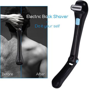 180 Graden mannen Elektrische Terug Hair Scheerapparaat Scheermes Ontharing Scheermes Body Trimmer Groomer Scheren Tool Handleiding Cordless Clipper 42