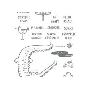 Krokodil Transparant Clear Postzegels En Stansmessen Voor Diy Scrapbooking/Card Making/Kids Kerst Fun Decoratie Benodigdheden