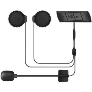 Alle Helm Geschikt Bluetooth Headset Draadloze Muziekspeler Voor Motorfiets Motor Helm Handsfree Helm Headset Hoofdtelefoon