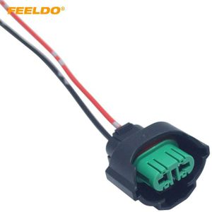FEELDO 2Pcs Auto H8/H11 Koplamp Lamp Houder Socket LED HID Halogeen Connector Kabelboom Plug Adapter # AM5962
