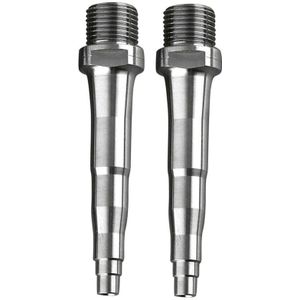 2Pcs Fiets Titanium Pedaal Spindels Fit Voor Speedplay Zero X1 X2 & Light Action 78Mm