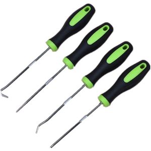 4 Stks/set Auto Pick En Haak Set Automotive O Ring Oil Seal Pakking Puller Remover Craft Handje