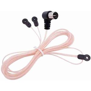 Antennes Fm Antenne 75Ohm Unbal Voor Geluid Natuurlijke Geluid Stereo Receiver Voor Fm Radio/Hi-Fi/Dab/Tv indoor Gebruik Voor Yamaha 2M