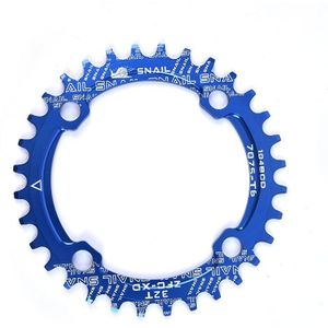 1Pc 32T Chain Ring 104 Bcd Ronde Smalle Brede Tand Plaat 104 Bcd Kettingwiel 32T Tand Mtb mountainbike Kettingwiel
