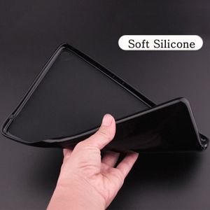 Tablet Flip Case Voor Samsung Galaxy Tab S6 10.5 Beschermende Stand Cover Silicone Soft Shell Fundas Capa Voor SM-T860/T865