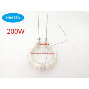 Power 200W Ring Flash Tube Xenon Lamp Flitsbuis Reparatie Deel Speedlight Temperatuur 5500K (Kelvin)