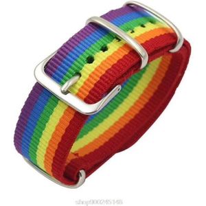 Koppels Regenboog Armband Vrouwen Meisjes Polsband Strap Verstelbare Kleurrijke Armbanden Valentine N13 20