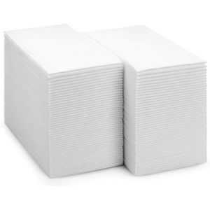 100 Stuks Wegwerp Papieren Tissue Enkele Laag Stof-Gratis Servet Papier 30X43 Cm Voor Restaurant Home Hotel 43*30 Cm