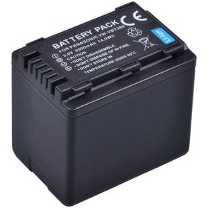 1 Pc 3900 mAh VW-VBT380 VBT380 VW-VBT190 VBT190 Batterij voor Panasonic HC-V110, HC-V130, HC-V160, HC-V180, HC-V201, HC-V250, HC-V260