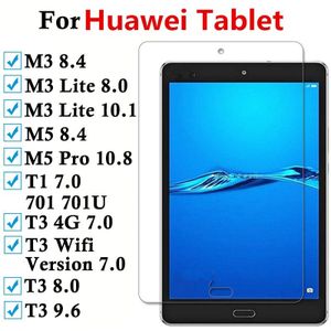 Beschermende Glas Op De Tablet Voor Huawei Mediapad T3 7 Licht M3 Lite M5 Pro T1 Wifi Versie 8 8.4 9.6 10.1 10.8 Gehard Glas