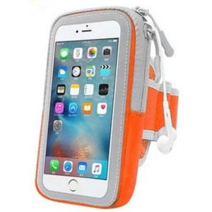 Mobiele Telefoon Houder Case Arm Band Strap Met Rits Pouch/Mobiele Oefening Running Sport Voor Apple Iphone 6 7 8 Ipod Touch Armband